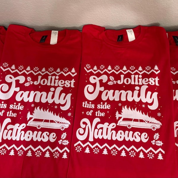 Jolliest Family This Side of the Nuthouse Svg Png, Funny Family ...