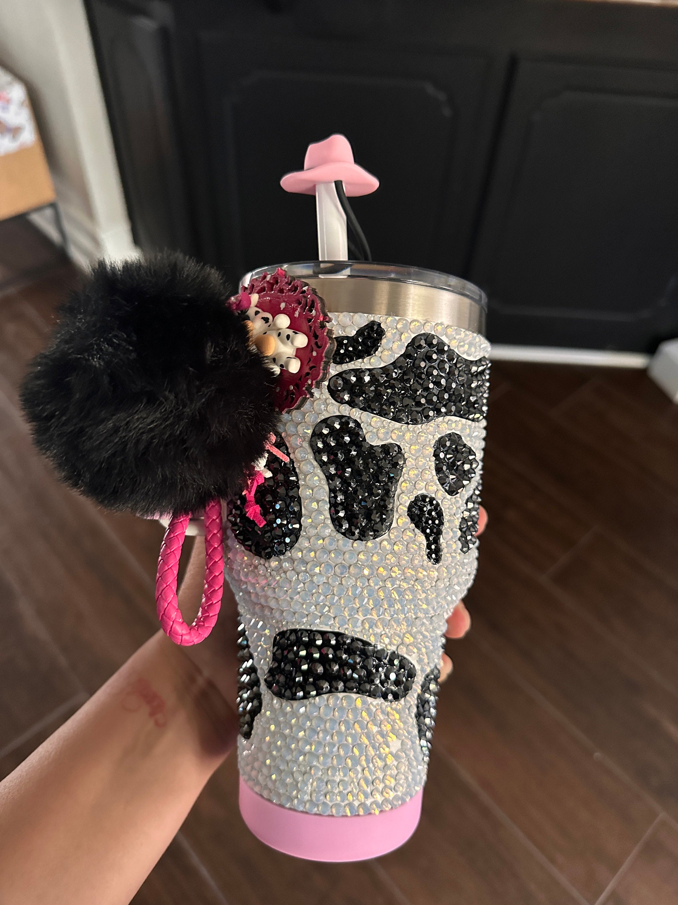 Cowboy Hat Straw Topper Western Cup Accessories Straw Topper Cowgirl Straw Cover 40 oz Cup Straw Cover for Tumbler Accessories Straw Cap