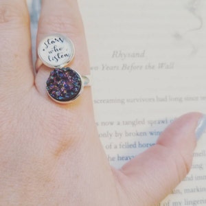 To The Stars Who Listen And The Dreams That Are Answered A Etsy