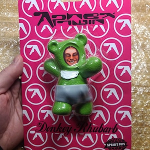 Aphex Twin Donkey Rhubarb Teddy Bear - Etsy