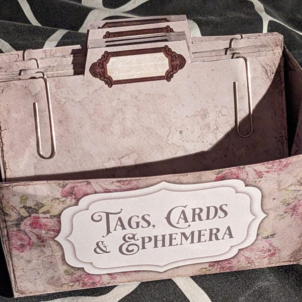 Ephemera, Box, Shabby Chic, Junk Journal, Pastel, Storage, My Porch ...