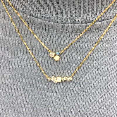 14kt Gold Puffy Star Charms Star Charm. Fine Jewelry . Gold Star Charms ...