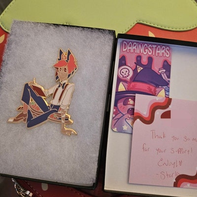 Cottagecore Hazbin Hotel Enamel Pins PREORDER - Etsy