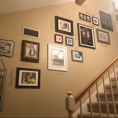 Set of 12 Family Quote Words Vinyl Wall Sticker Picture Frame Wall Home ...