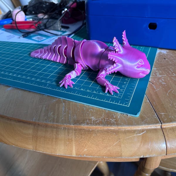 Ball Python Snake Digital .STL File for 3d Printing, Articulated Fidget ...