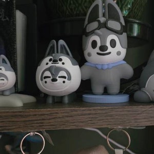 Pilot Skzoo 3D Figure, OT8, Skzoo Collectible, Stray Kids Gift