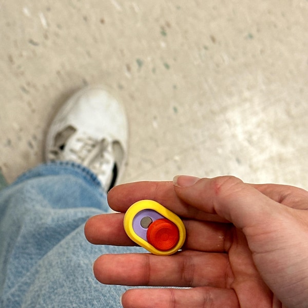 3D Printed Customizable Magnetic Haptic Slider Fidget Toy - Desk Toy ...