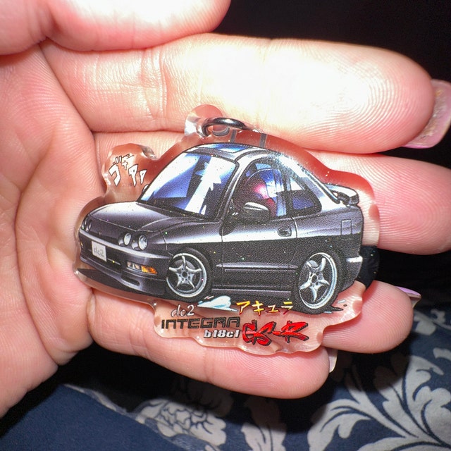 Initial D Takeshi Nakazato Black Skyline GT-R R32 Black Nightkids