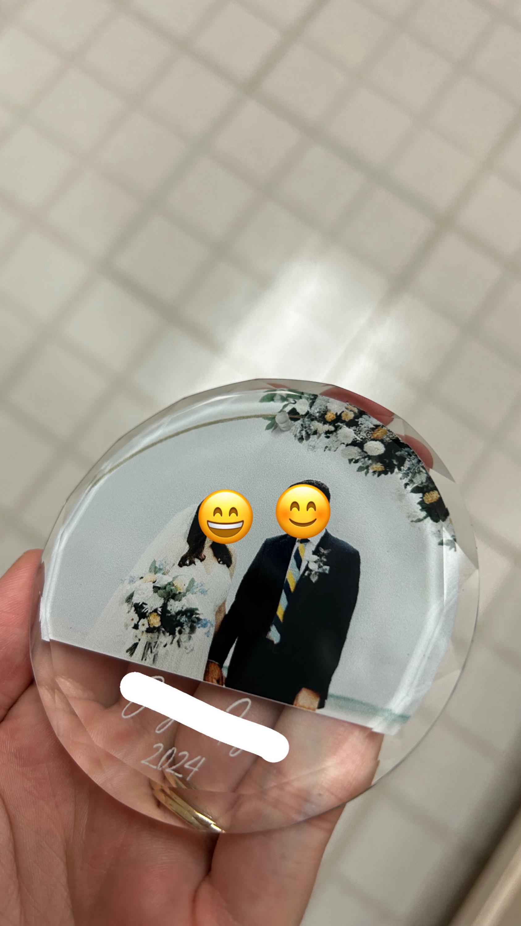 Personalized Photo Ornament, Custom Picture Ornament, Couple Ornament, Couples Gifts, Unique Ornament, Glass Ornament, Keepsake Ornament