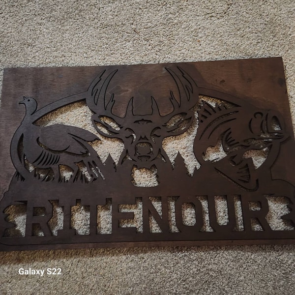 Hunting Sign, Born to Hunt, Personalized Hunting Sign/duck/buck/fish ...