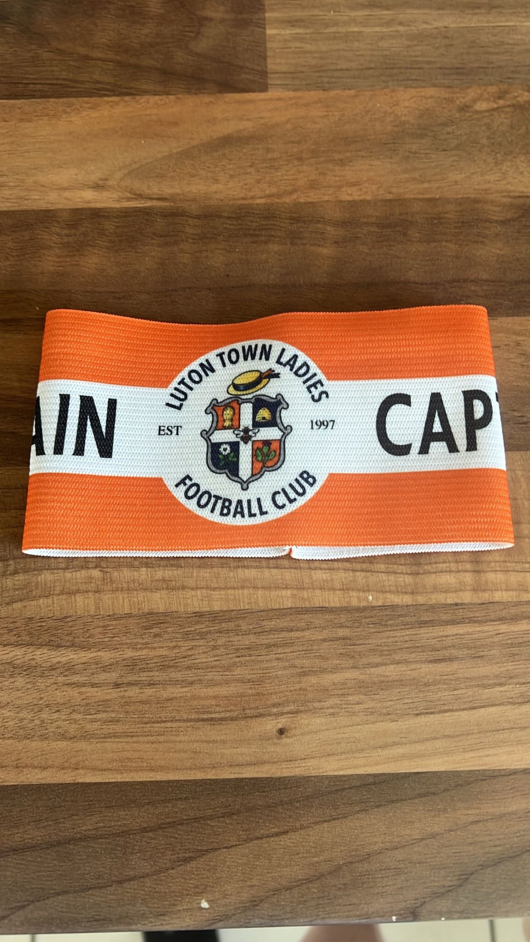 Personalised Captain&#39;s armband| Bespoke armband| Cycling armband| Charity Armband|