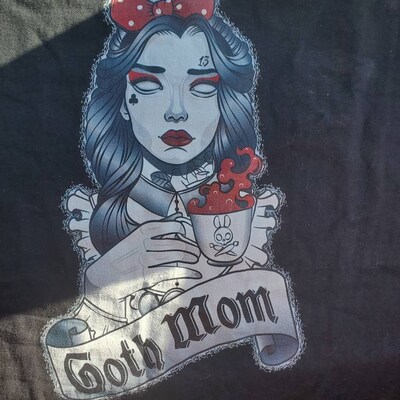 Goth Mom Gothic Subculture Spooky Mother Goth Fashion Pastel - Etsy