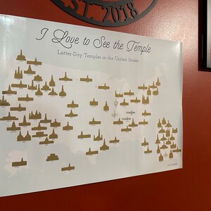 Utah Temple Map Digital Download - Etsy