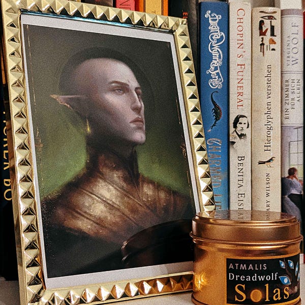 Lone Wolf - Solas | Dragon Age Print - Etsy