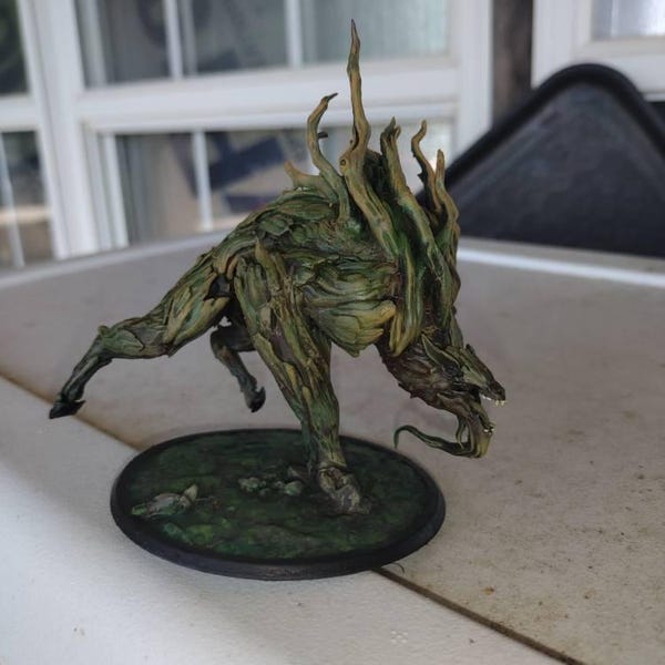 Vulcan Eques With Dinosaur Mount- 28mm or 32mm Miniatures - Vulcan Dwarves