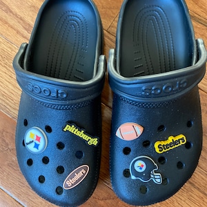 steelers crocs charm