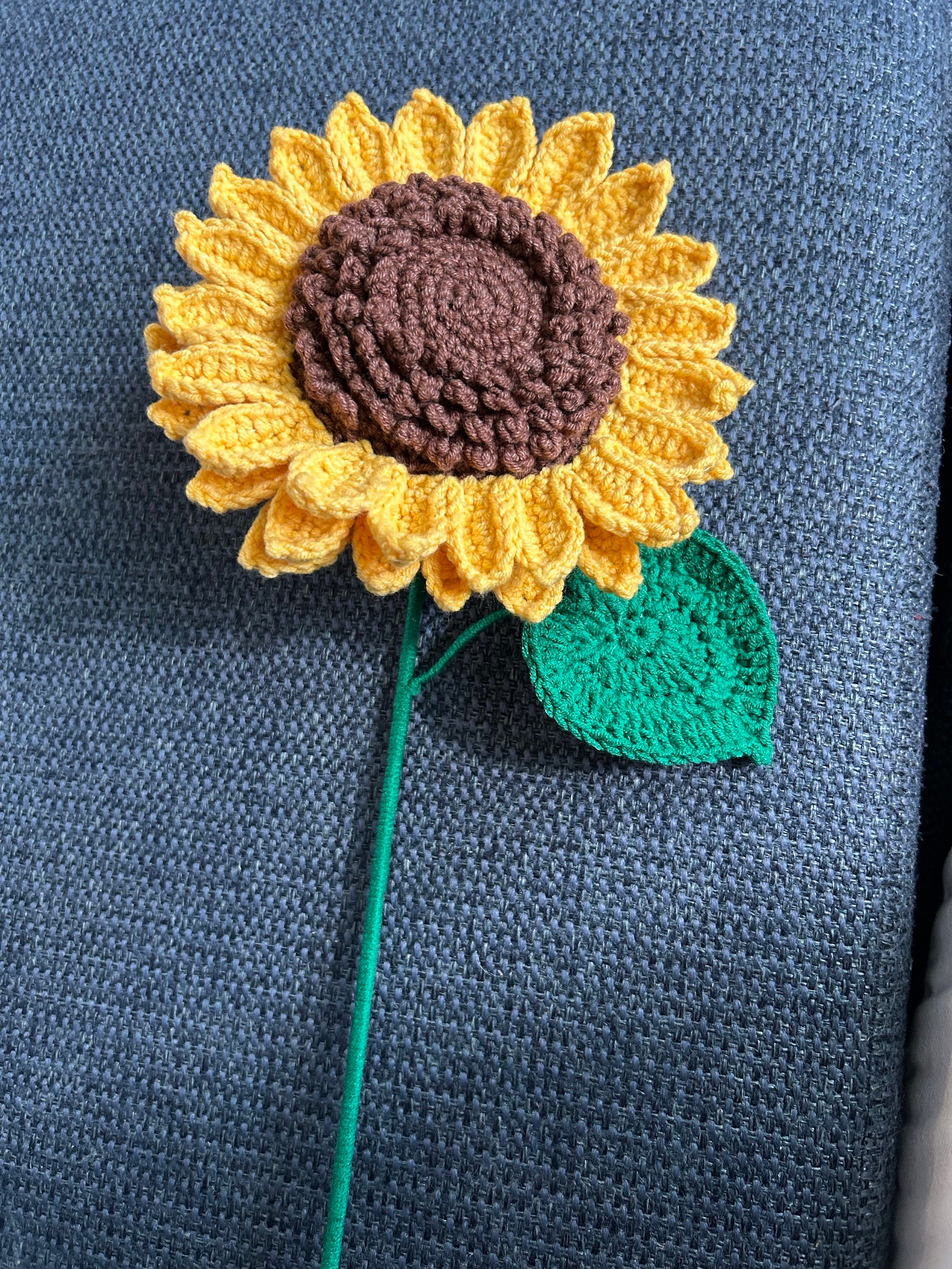 Sunflower Crochet Pattern, Crochet Flower Bouquet Pattern, Crochet Flower Pattern, Wedding Flower