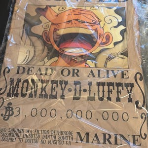 FIGURINE POP MONKEY D.Luffy Wanted Poster - One Piece (1459) édition