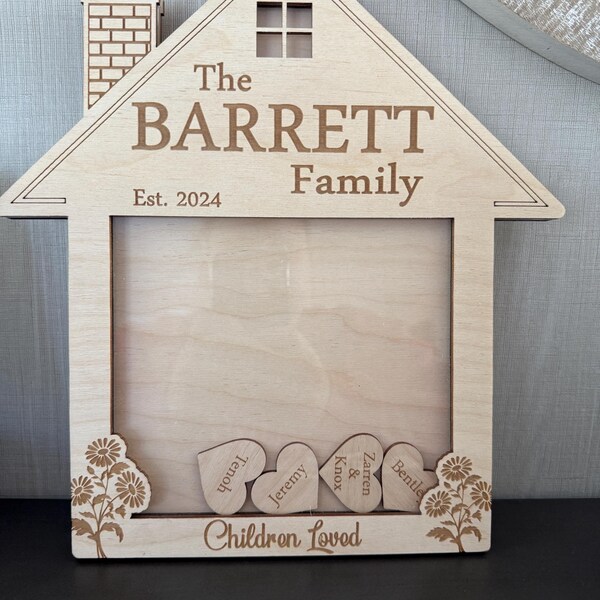 Personalized Family Gift Sign - Etsy