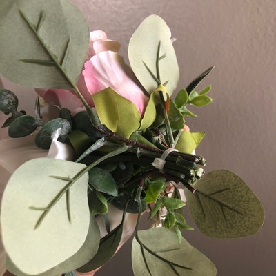 Wedding Cake Topper, Floral Cake Decoration, Cake Topper Flowers, Dusty