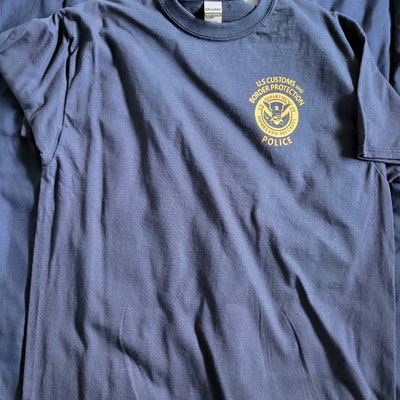 New Police US Customs and Border Protection United States - Etsy