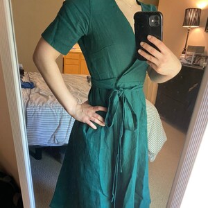 Linen Dress - OS13552-185