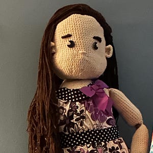 球体関節人形本体：かぎ針編みパターン ウォルドルフ風
