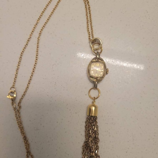 Gold Chain 100cm Plastic Bling Necklace main image 1