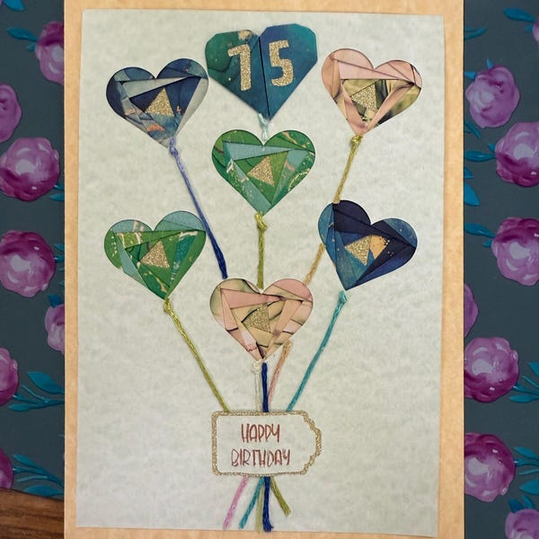 Heart Mini Iris Folding Pattern PDF & SVG | Beginner Template Download ...