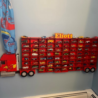 Mack Truck Shelf Toy Cars Organizer Diecast Models Display - Etsy