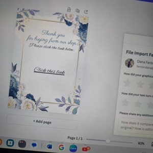 Dana added a photo of their purchase