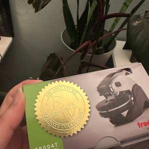 Katie added a photo of their purchase