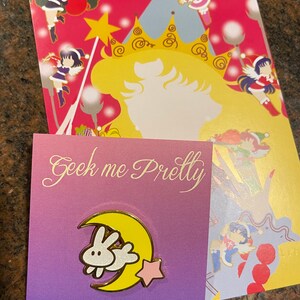 Sailor Moon Disguise Luna Pen Hard Enamel Pin