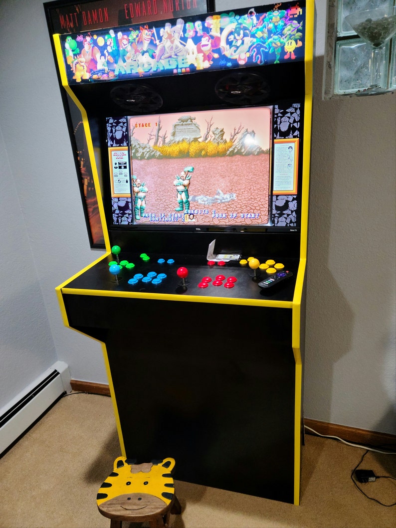 Arcade setup shared by Leo Shkolnik