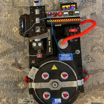 Custom Stickers for Kids Size Ghostbusters Blue Proton Pack and Wand - Etsy