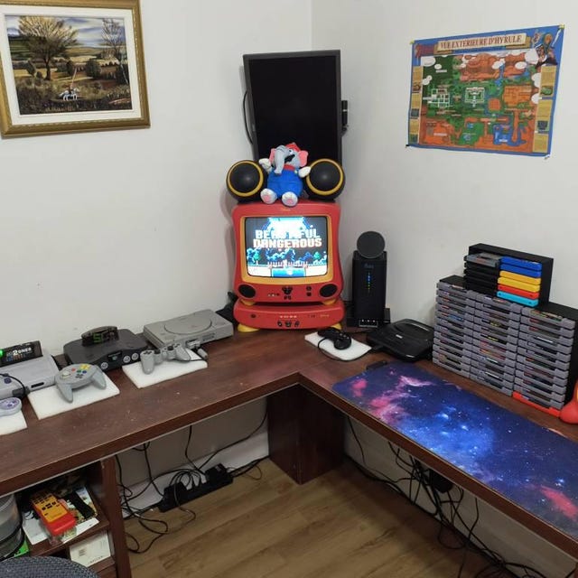 2 Rows - Game Rack for Nintendo Famicom Games (2 to 28 Cartridges