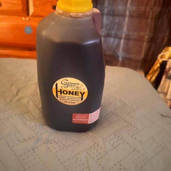 Buckwheat Honey - 5lb Jug - Minnesota Pure Raw Honey - BPA Free Jug - Etsy