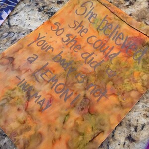 Sarah added a photo of their purchase