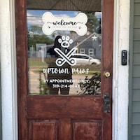 Custom QR Code Sticker for Window, Wall, Car Vinyl Decal for Business ...