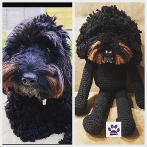 Customised Dog Made to Order, Crochet, Amigurumi, Cockapoo, Shih Tzu ...