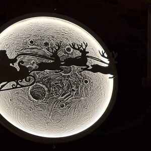 Realistic DIY Moon With 3D Illusion Instructional Pdf/how-to Guide