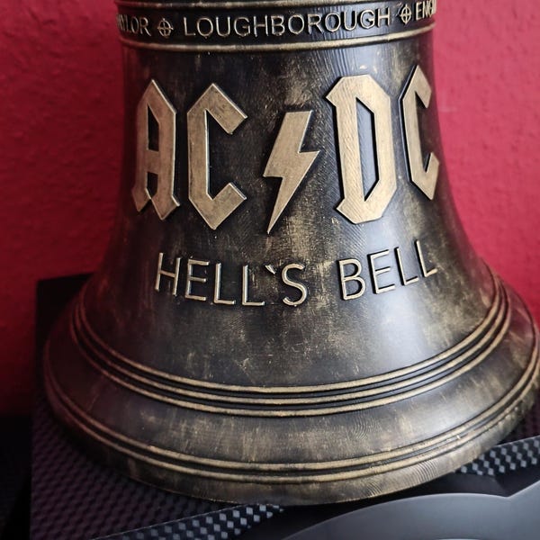 AC/DC Hells Bells Fan Art / Bell Fan Art Ac/dc Hell's Bell - Etsy