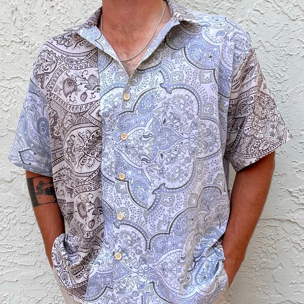 Bowling Shirt Pattern for Tweens, Teens and Adults, PDF Sewing Pattern ...
