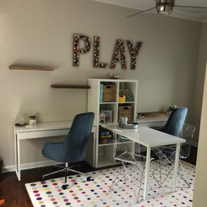 Tall PLAY Room Letters - Etsy