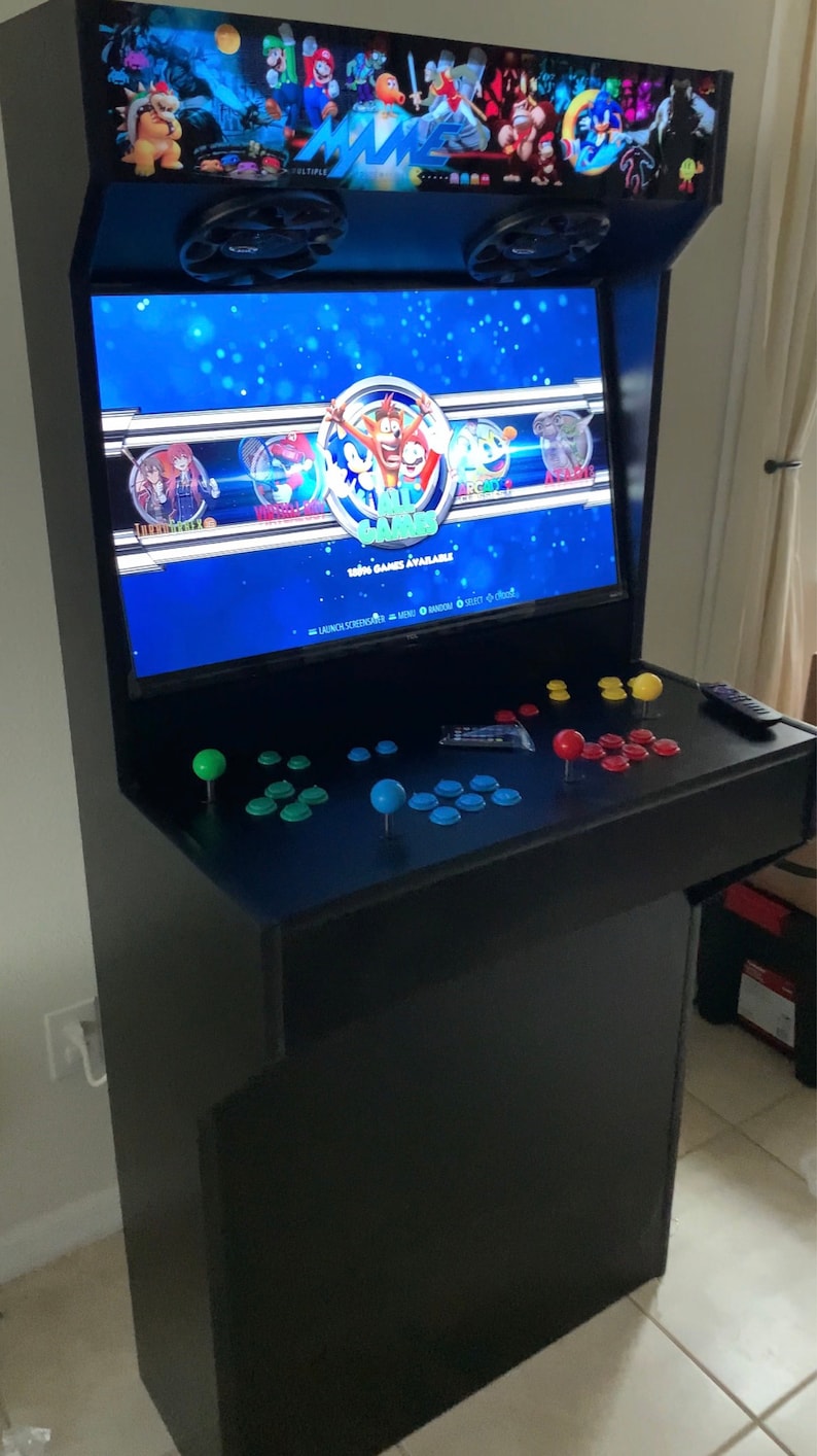 Arcade setup shared by Gary Fernandez