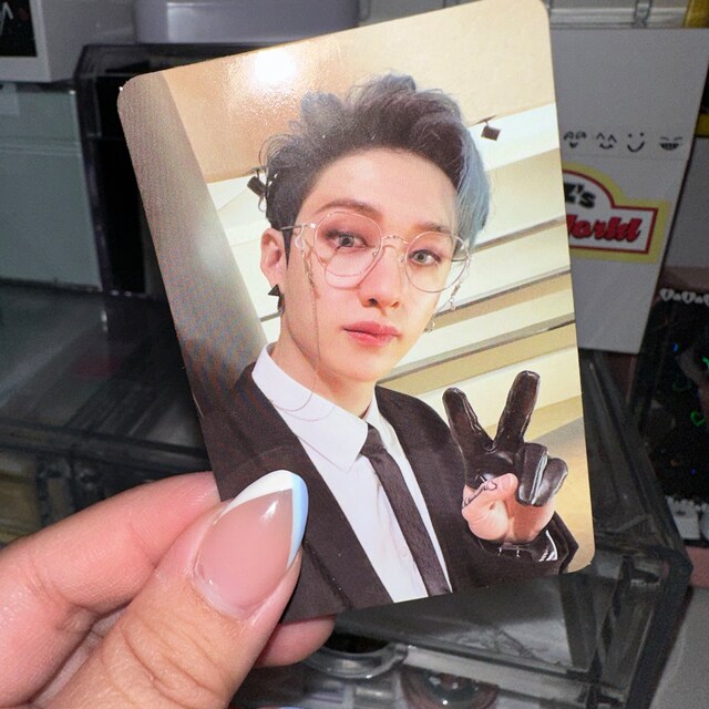 Stray Kids HYUNJIN ID - ODDINARY - official Photo card Mini