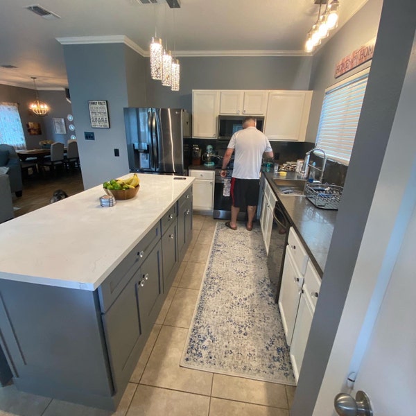 6ft Kitchen Island With Quartz Top - Etsy