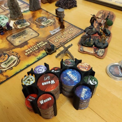 Tokens Pour Shadows Of Brimstone - Jeu De Société N°28 - Occasion