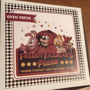 Five Night's at Freddy's PIZZA BOX Printable - Etsy