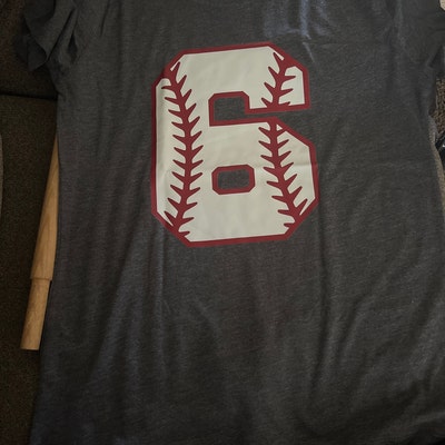 Baseball Numbers Shirt, Baseball Custom Birthday Shirt, Baseball Mom ...